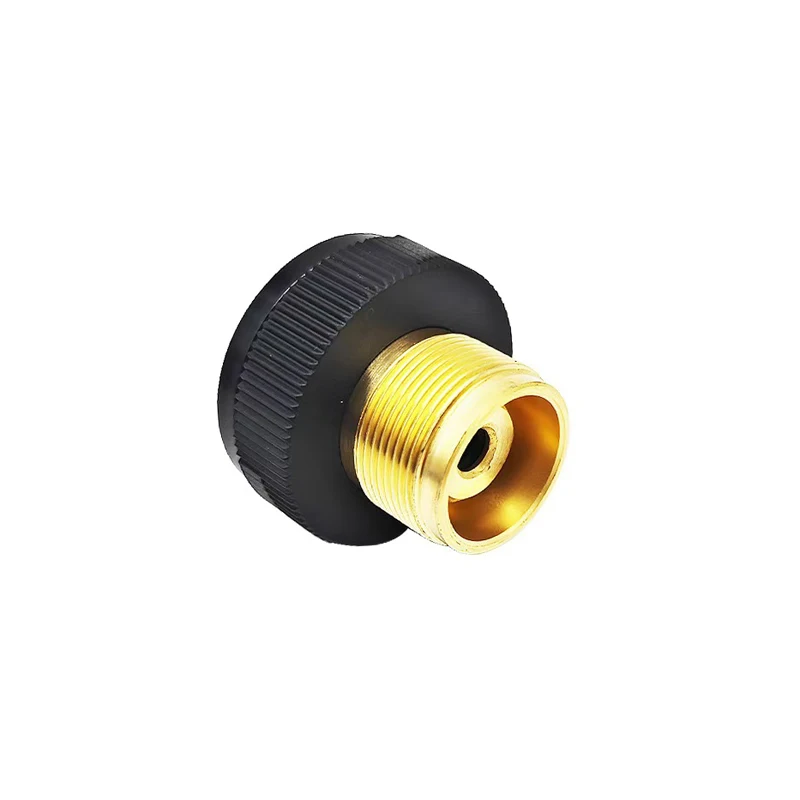 Gas Tank Sdapter CGA600(1"-20UNF) to 220g Butance Cartridge Braze Welding MAPP Propane Gas Torch Heating Solder Burner adaptor