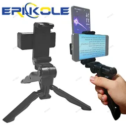 Teleprompter Clip for Phone Live Broadcast Desktop Handheld Inscription Stand Video Subtitle Speech Read Tripod Accessories