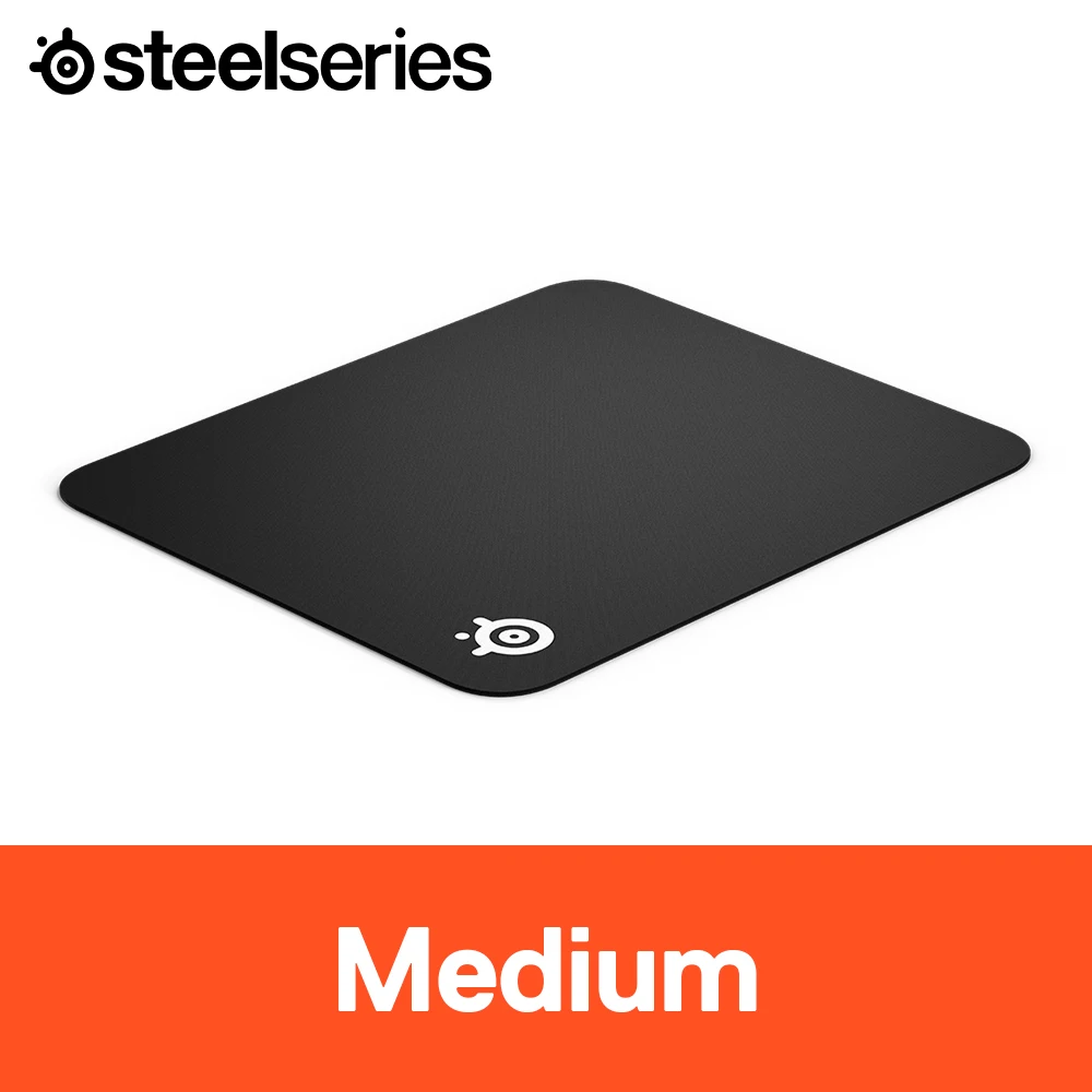 لوحة ماوس للألعاب ثقيلة متوسطة الحجم من Steelseries QCK ، سلسلة فولاذية ، تُباع كوريا