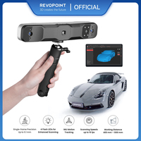 Revopoint RANGE 2 3D Scanner for 3D Printing Handheld, 3D Modeling Built-in RGB Color Camer,Supports Body Face Big Objects Scan