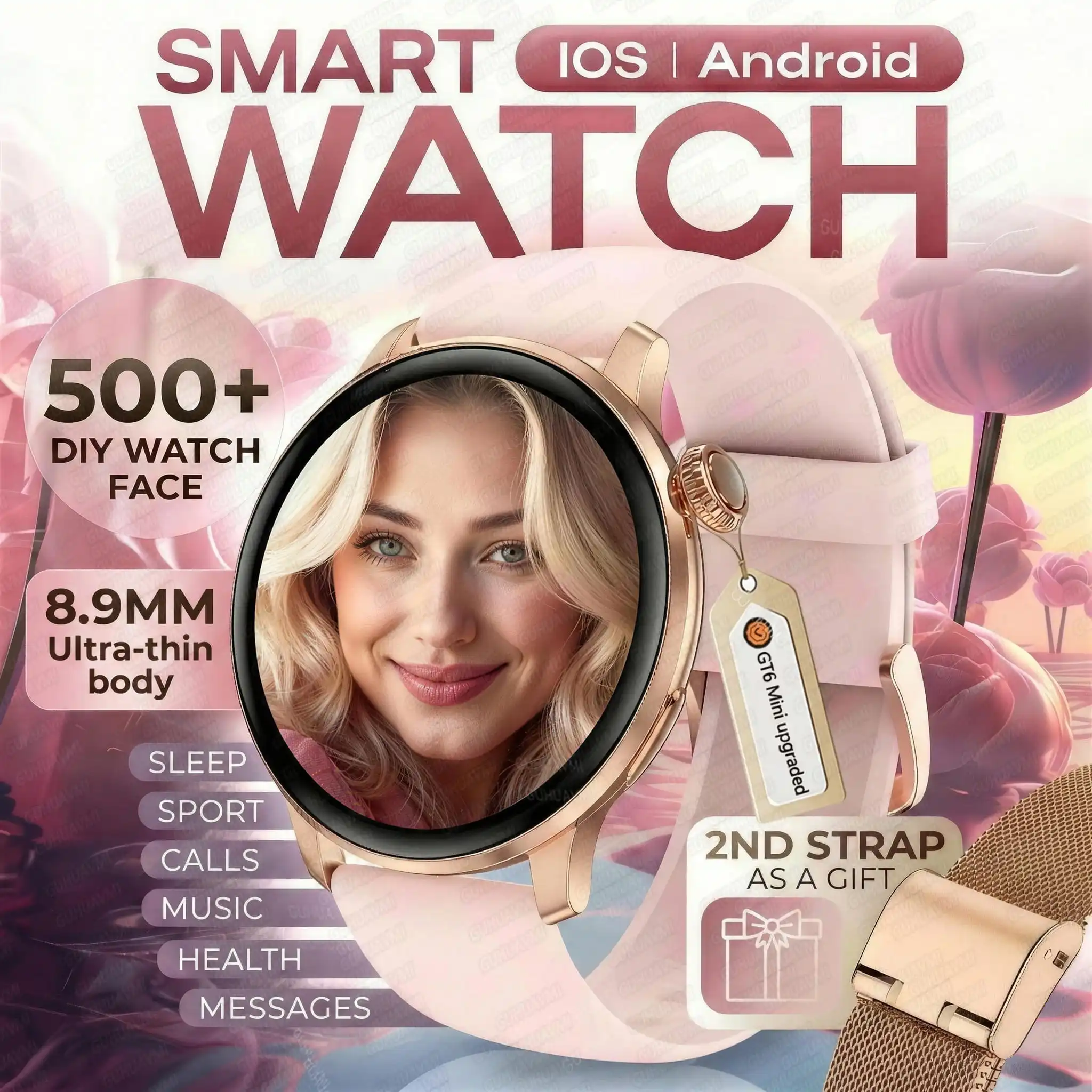 2026New Smart Watch Women 1.43