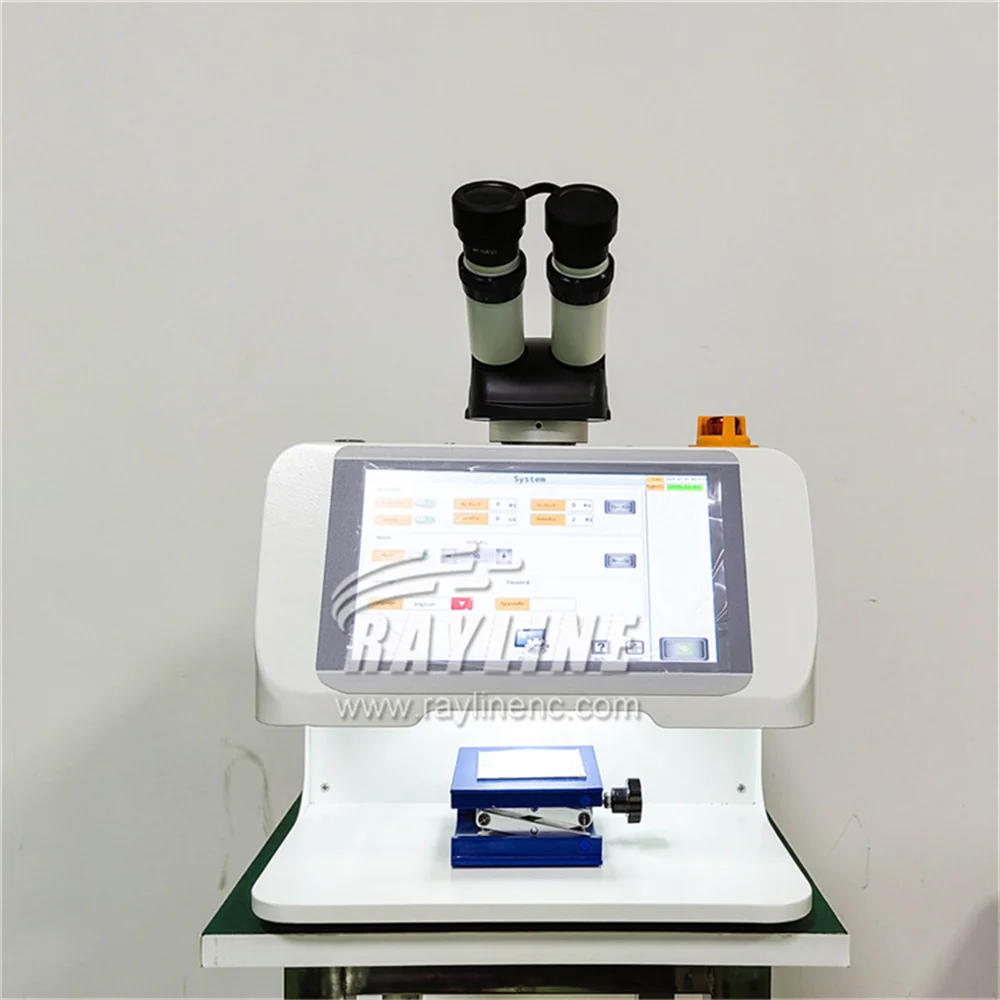 Factory Price Gold Silver Large Touch Screen Portable Desktop 60W 150W Jewelry Laser Welding Machine