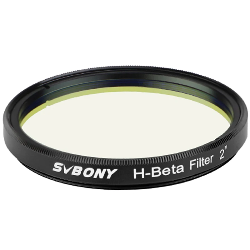 SVBONY 2" H-Beta 25nm visuele neveloculairfilter voor paardenhoofd Nebula California en Cocon Nebulae in Dark Sky SV132