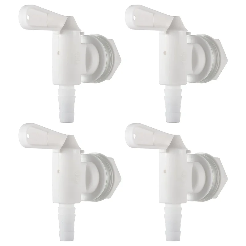 

White Plastic Spigot Bucket Bottling Spigot Fermenter Tap Faucet Replacement Homebrew Beer Wine Making Bar Tool
