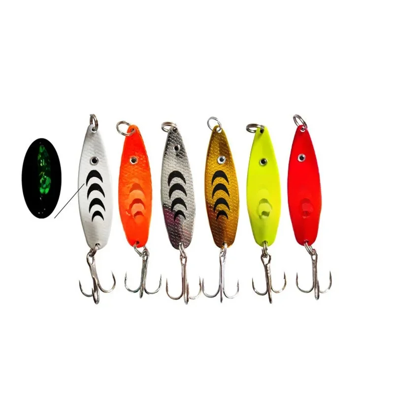 Łyżka na pstrągi przynęty spinner bait woblery przynęty jigowe pesca isca sztuczne VIB cekiny twarde przynęty na sprzęt wędkarski karpiowy — zdjęcie 2