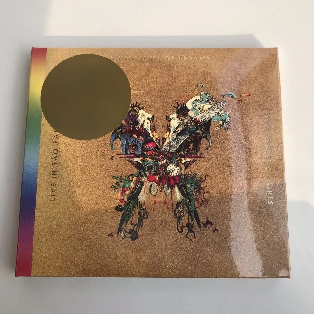 Classique Coldplay musique CD Live In Buenos Aires Album 2 pièces enregistrement de musique Cosplay disque Compact baladeur voiture pistes sonores boîte cadeaux