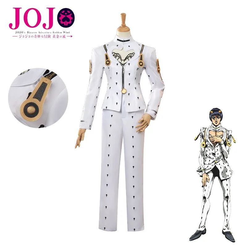 

Bruno Bucciarati Cosplay Costume Bucciarati Suit set Jojo Costume For Man For Halloween Cosplay Party