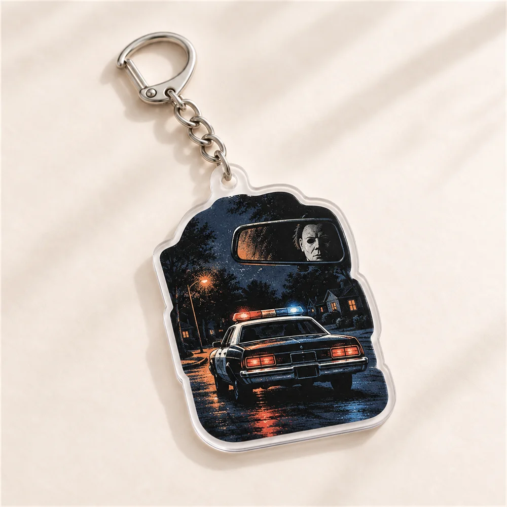 Michael Myers Acrylic Keychain description 7