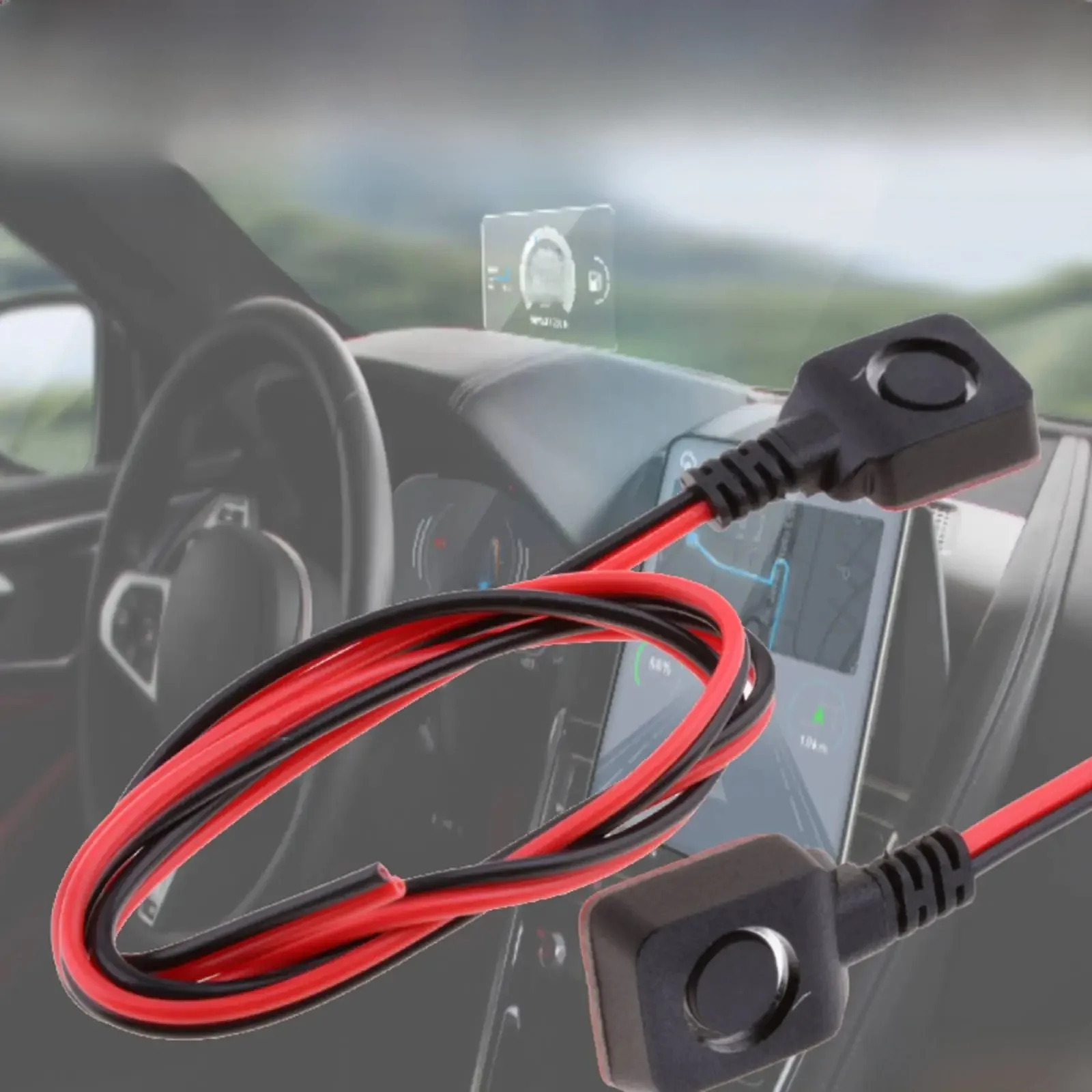 Interrupteur de réinitialisation de lumière Flash d'avertissement de danger d'urgence de voiture, bouton poussoir de commande universel, interrupteur de réinitialisation d'alarme de sécurité de