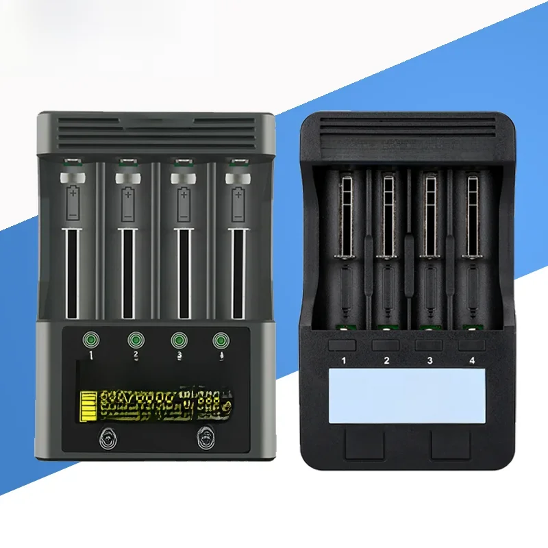 LiitoKala Lii-600 Lii-500 Lii-500S Lii-M4 Lii-M4S LCD 3.7V 1.2V 18650 26650 16340 14500 18500 20700B Ładowarka akumulatorów — zdjęcie 2