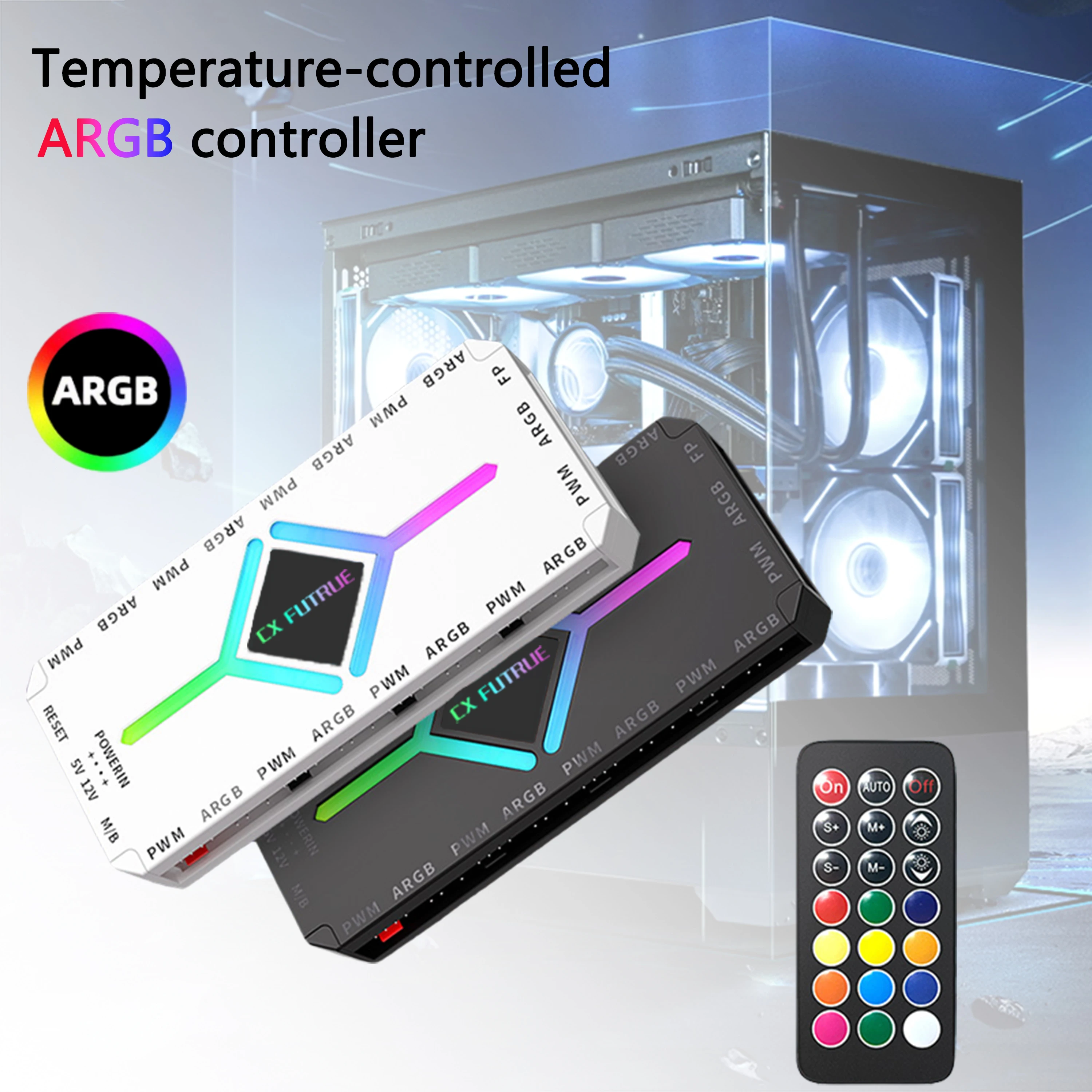 Pc Argb Case Fan Co…