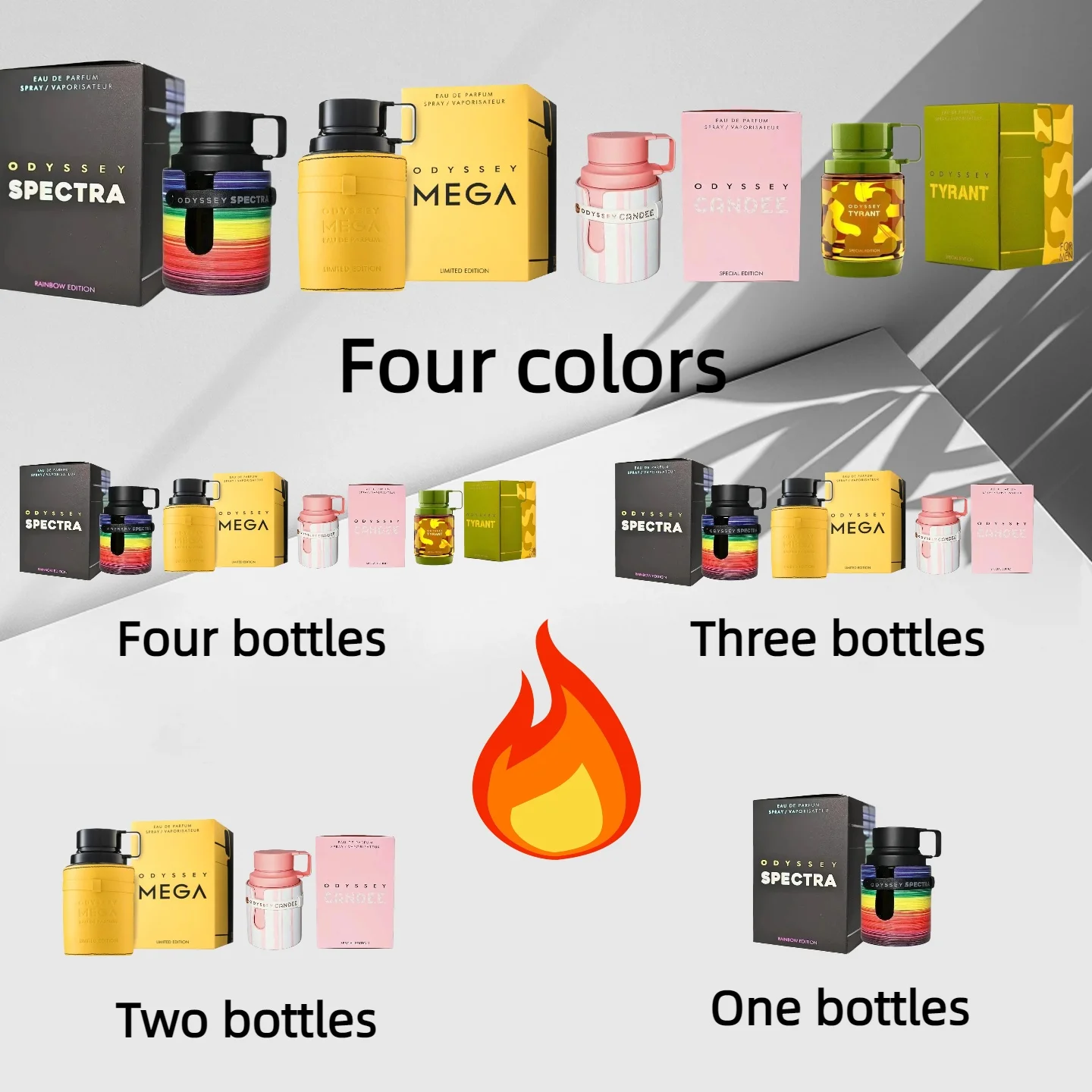 

Odyssey Mandarin Armaf para Hombres (full range) single/multiple bottle packs 100ml/3.4oz are an ideal gift choice.