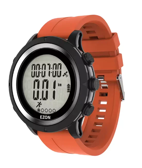 

EZON T909C GPS Men's Digital Sport Watch with Optical Heart Rate Monitor Pedometer Calorie Counter Chronograph 50M Waterproof