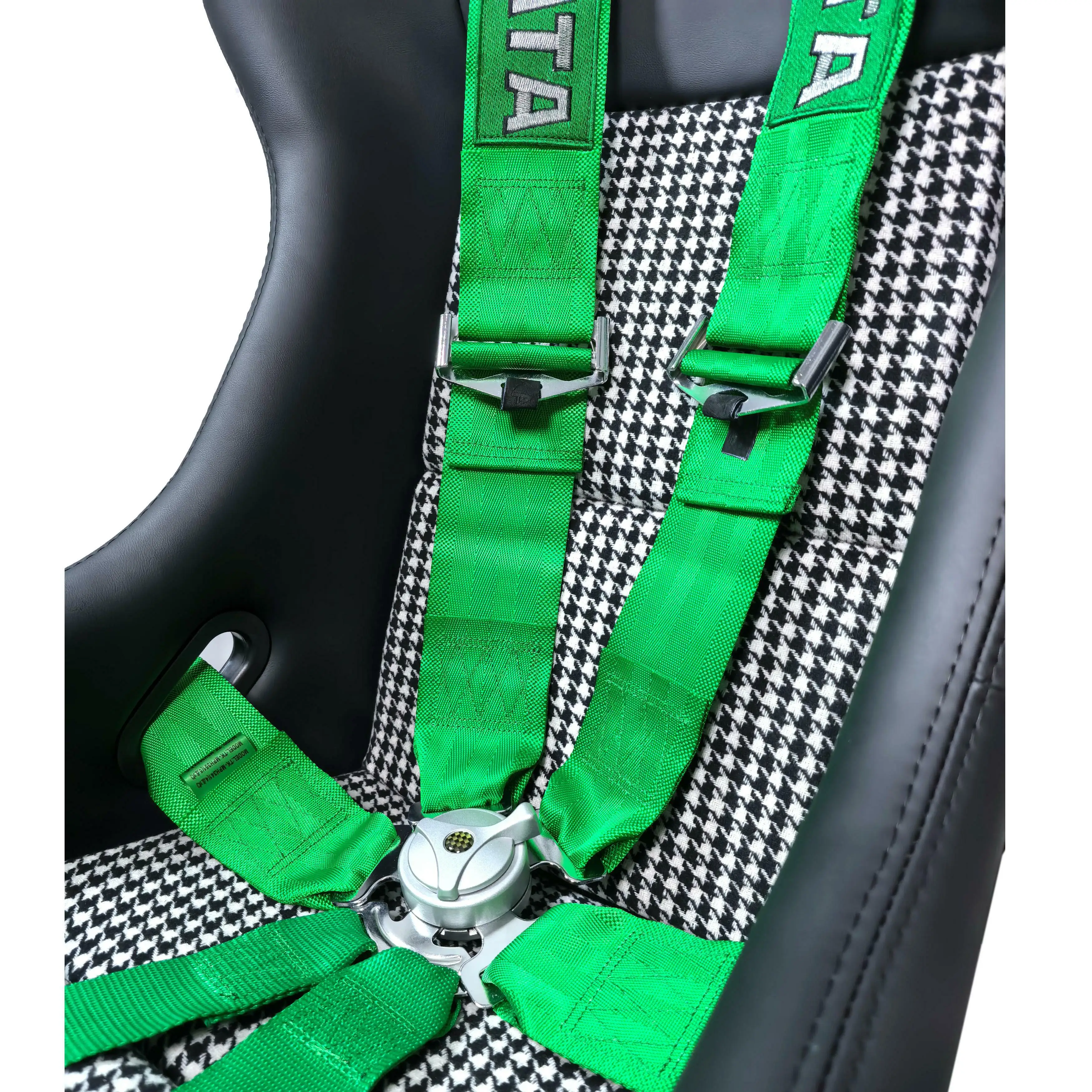 Adjustable 4/5/6 Point Racing Seat Belt Harness with Metal Buckle for Track Day and Motorsport Use
