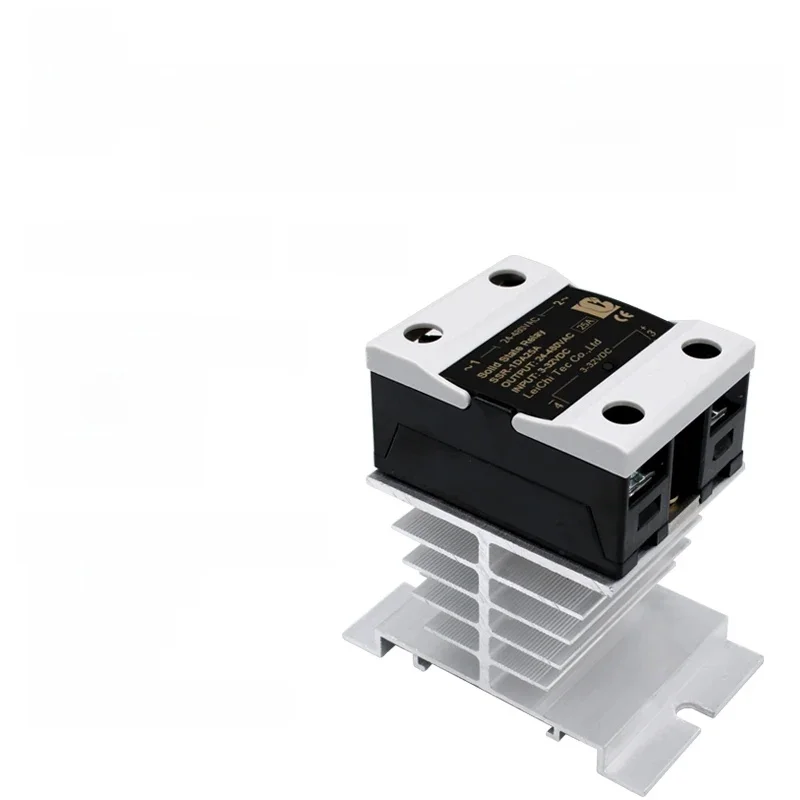LCTC SSR 0-10V 4-20MA 0-5V Przekaźnik regulatora napięcia 10A 25A 40A DA AA DD VA Jednofazowy przekaźnik półprzewodnikowy z radiatorem — zdjęcie 2