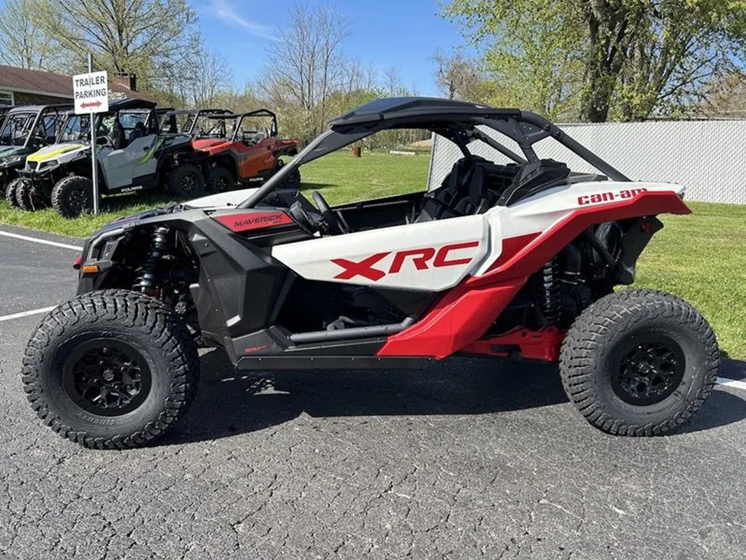 Discount Offer Can-Am Maverick X3 X rc Turbo RR 64 Side by Side Hybrid White & Red Utility Vehicle