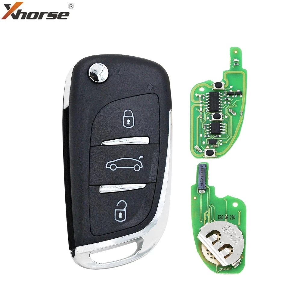 1 sztuk/partia Xhorse VVDI2 XEDS01EN DS uniwersalny Super zdalny klucz bezprzewodowy z XT27 XT27A66 dla VVDI Key Tool