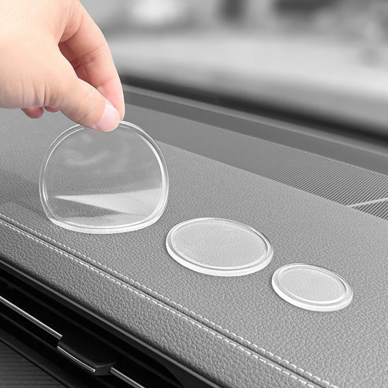 Car Dashboard Non-Slip Mats Removable Sticky Silicone Gel Pad Multi-Functional Car Phone Decoration Holder Pad