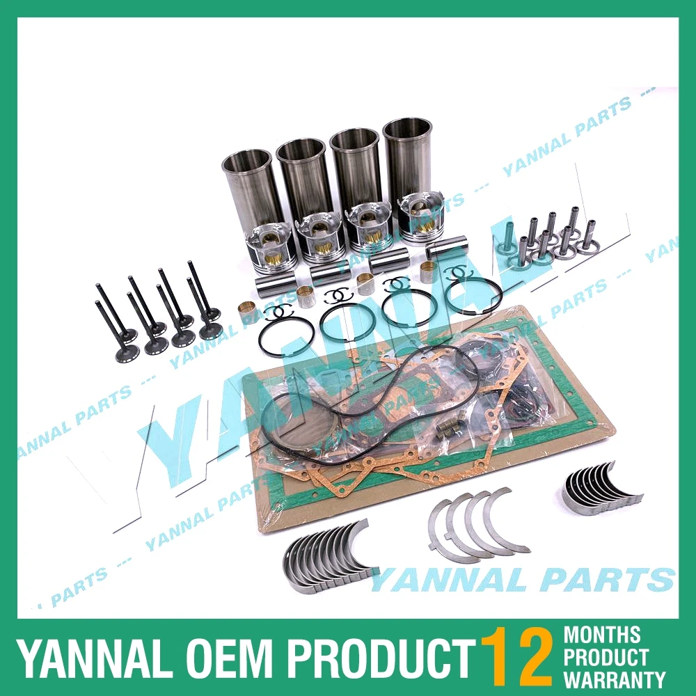 

For Mitsubishi Engine S4K Caterpillar Excavator E318B Overhaul Rebuild Kit