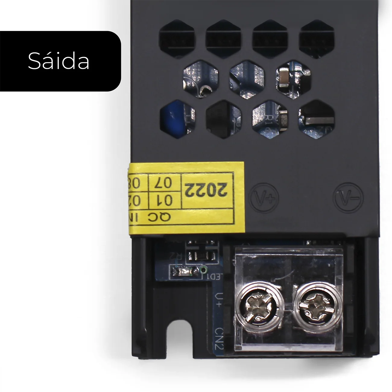 شريط LED لكاميرا صوت السيارات ، مصدر رئيسي 5A ، 60 واط ، 12 فولت ، Cftv ، غطاء أسود #6