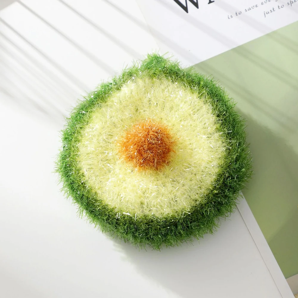 Handmade Avocado Acrylic Kitchen Dish Washing Sponge