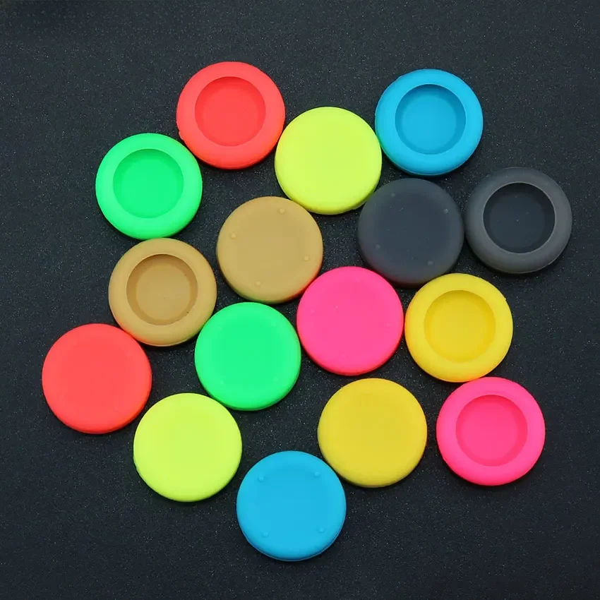 ChengHaoRan 2 pièces capuchon de bâton de pouce amélioré antidérapant en Silicone pour nintendo Switch NS NX Joy-Con contrôleur Joysticks poignées couverture