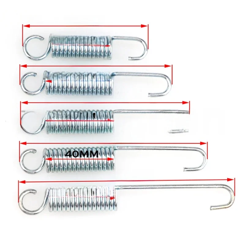 Ressort de béquille 75mm 90mm 100mm 110mm 125mm, pour CRF50 TTR Lifan YX Zongshen SSR Dirt Pit Bike