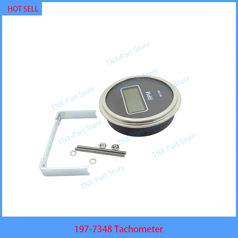 

197-7348 Tachometer Electronic For Caterpillar 3406 3408 3412 Excavator Construction Machinery Parts