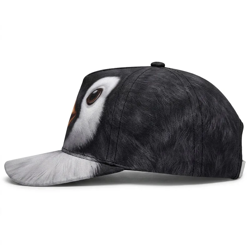 Penguin Custom Baseball Caps Pengy Waddles Hip Hop Hat Trucker Driver Peaked Winter Outdoor Streetwear Adjustable Gift Warm Look