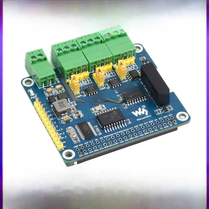 Raspberry Pi RS485 CAN HAT (B) 2-Ch RS485 1-Ch może chronić przed izolacją klasy przemysłowej dla Raspberry Pi — zdjęcie produktu 7