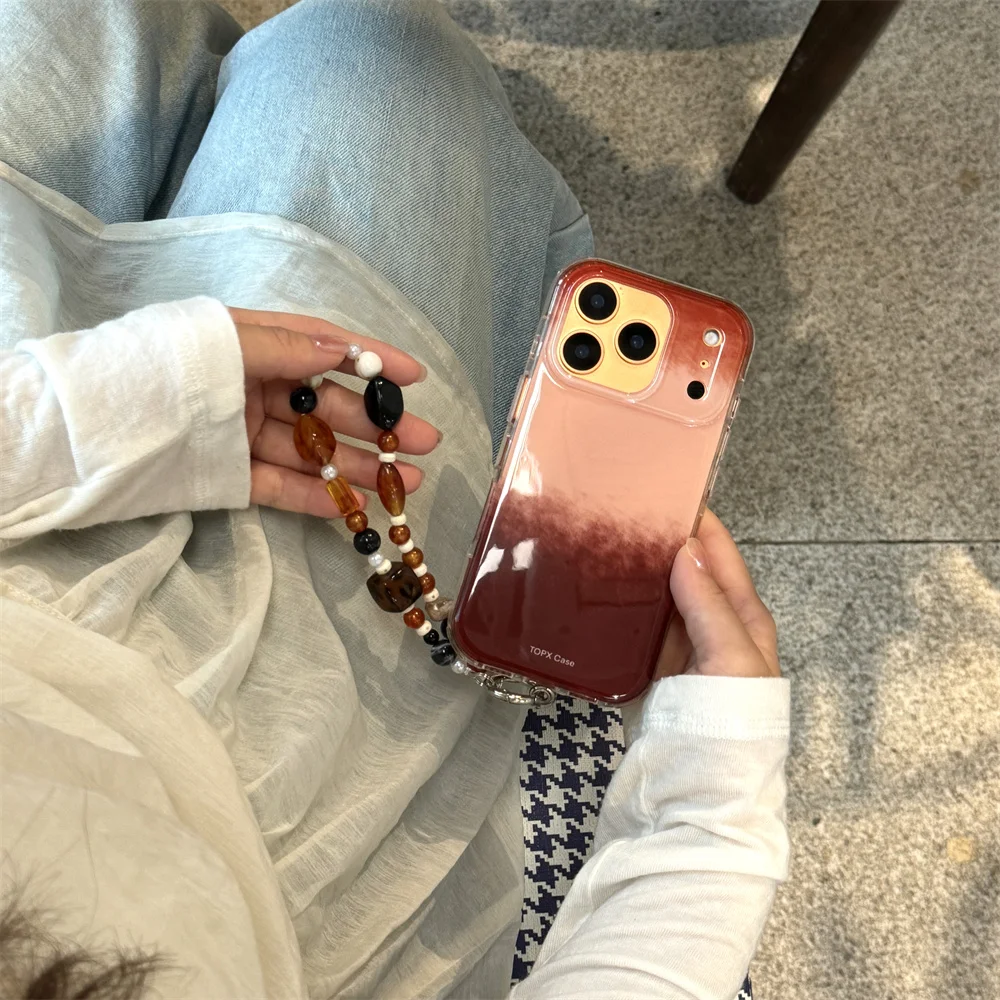 

Simple textured stylish phone case for iPhone 17 Pro Max 13 14 15 16 Protective cover with hinges Cute Fundas for 17 Pro Cases