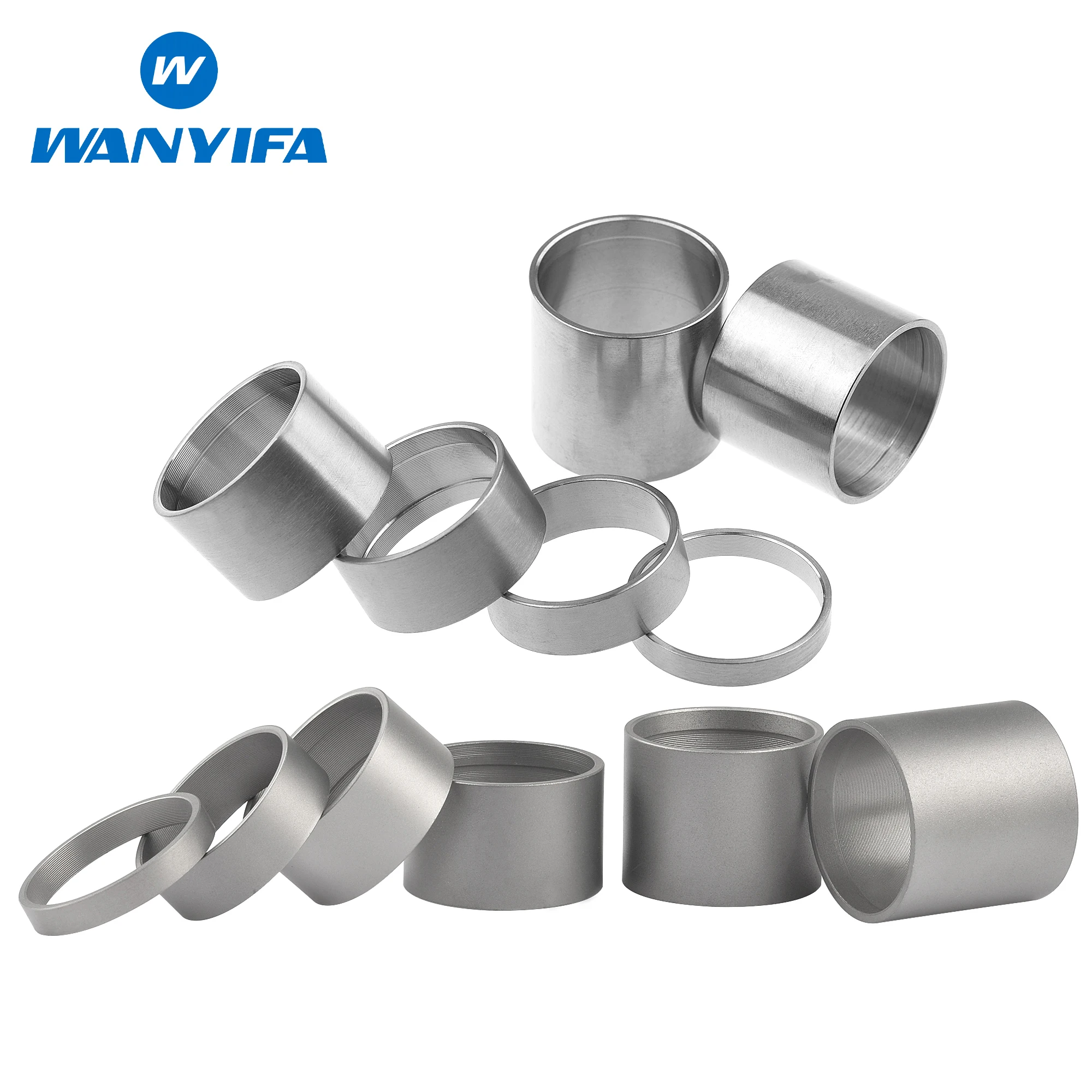 Wanyifa Titanium Bike Headset Spacer 1-1/8\