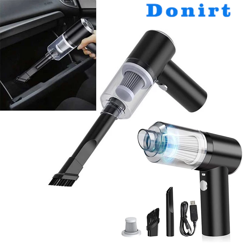 Hot 6000Pa Wireless Car Vacuum Cleaner Cordless Handheld Auto Vacuum Home & Car Mini Vacuum Cleaner With Built-in Battery