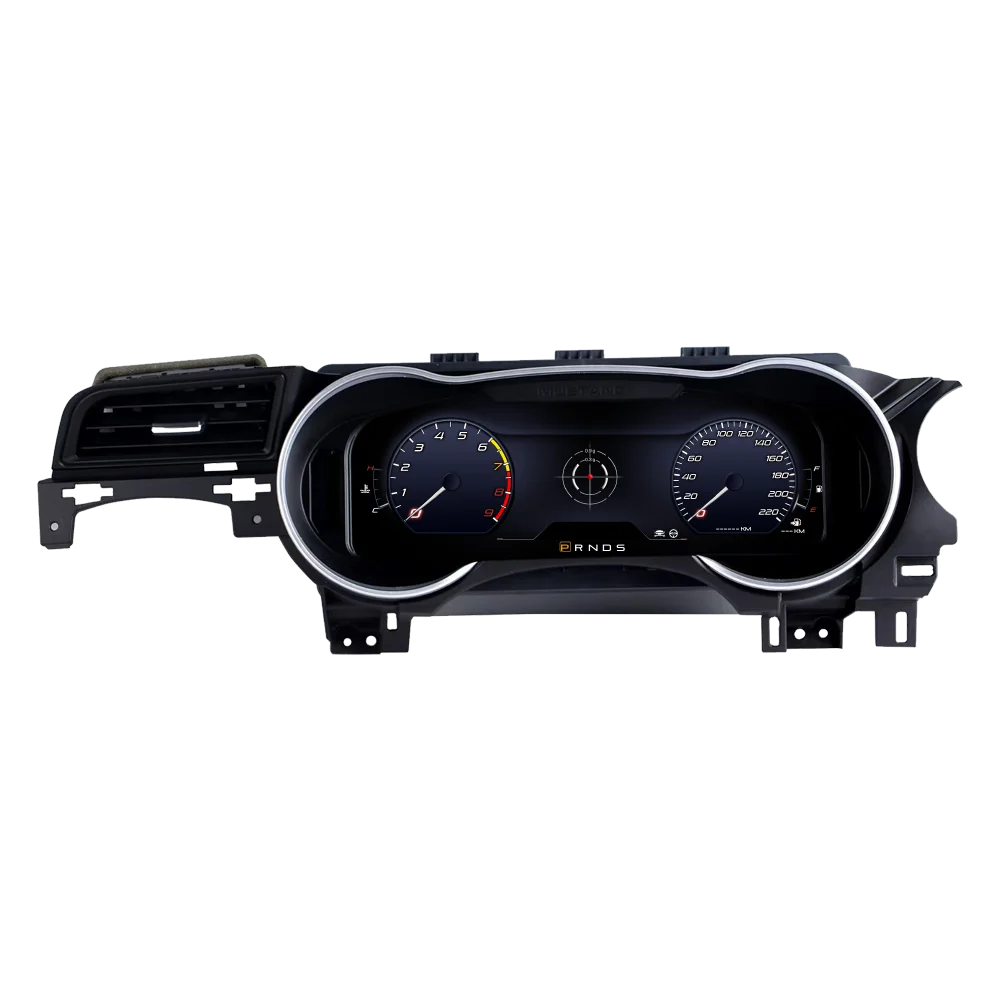 12.3 inch Ford Mustang 2015-2022 Car LCD Digital Cluster Virtual Cockpit Dashboard Instrument Speedometer Accessory