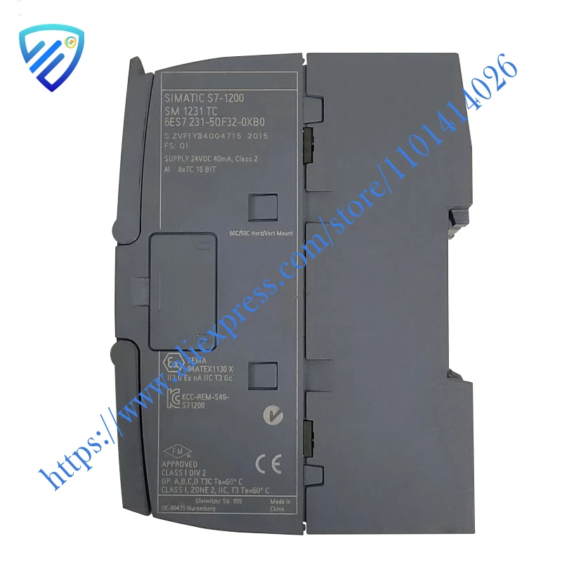 

Brand New Original 6ES7231-5QF32-0XB0 S7-1200, CPU 1214C, Compact CPU, DC/DC/DC, Controller Module, One-year Warranty