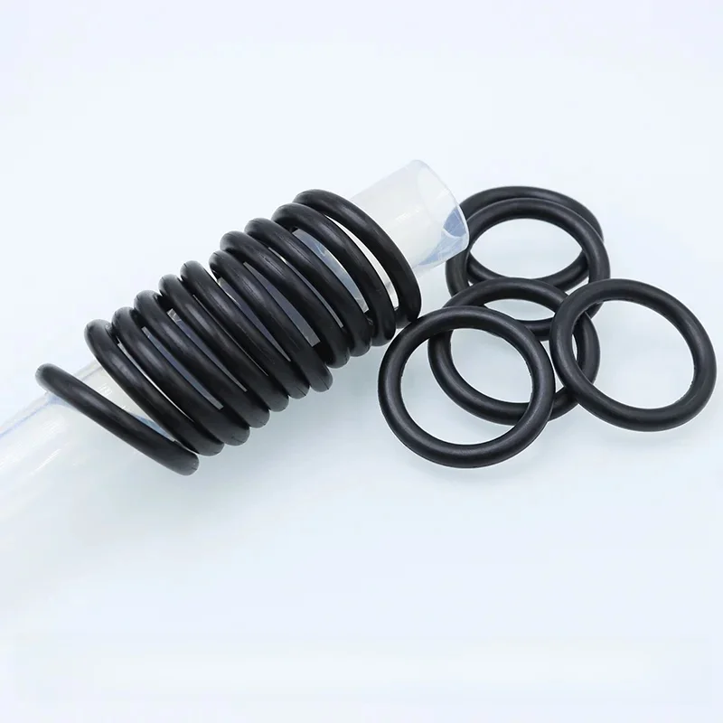 100/20 pièces joints toriques en caoutchouc joint de plomberie joint noir joint torique d'étanchéité résistant à l'huile chaleur haute température NBR rondelle pour robinet de voiture
