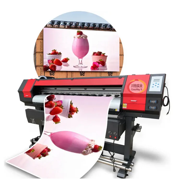 

Рулон-рулонный сублимационный экосольвентный цифровой струйный широкоформатный принтер длиной 1,8 м