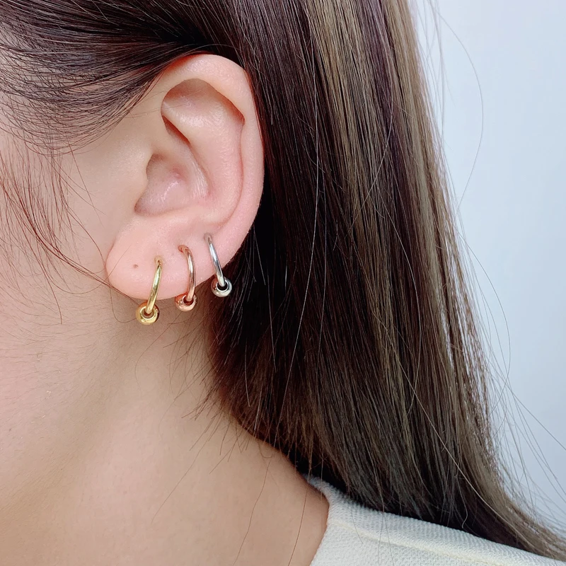 1 Pair Ear Cuff Hoop Fake Earrings Man Without Drilling Ear Clip On Earrings For Women 2022 Without Piercing Earring Non-Hole