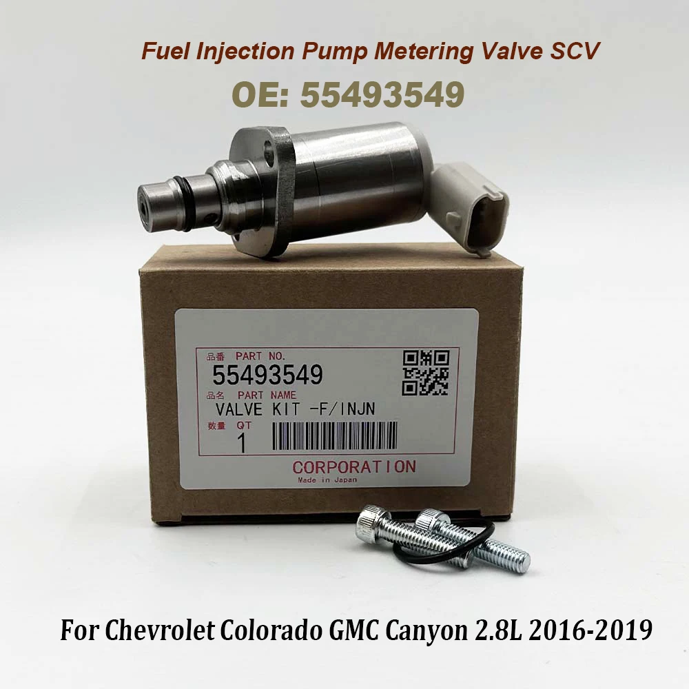 55493549 Fuel Injector Pump Metering Pressure Suction Control SCV Valve 55593780 For Chevrolett Colorado GMCC Canyonn 2.8L l4