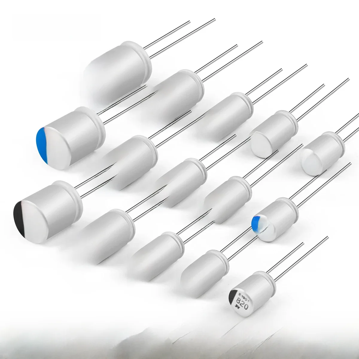 10PCS Solid Capacitor Płyta główna 6.3V 10V 16V 25V 35V 50V 100UF 270UF 470UF 560UF 100UF 1000UF Solid Capacitors do kart graficznych — zdjęcie 2