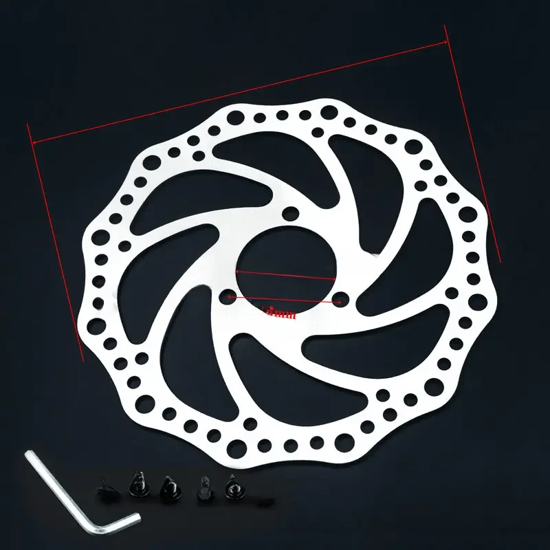 AliExpress 3 Holes Cycling Disc Brake Rotor Screw 120/140//160mm Electric Scooter Accessories Installation Pitch-Row 42MM