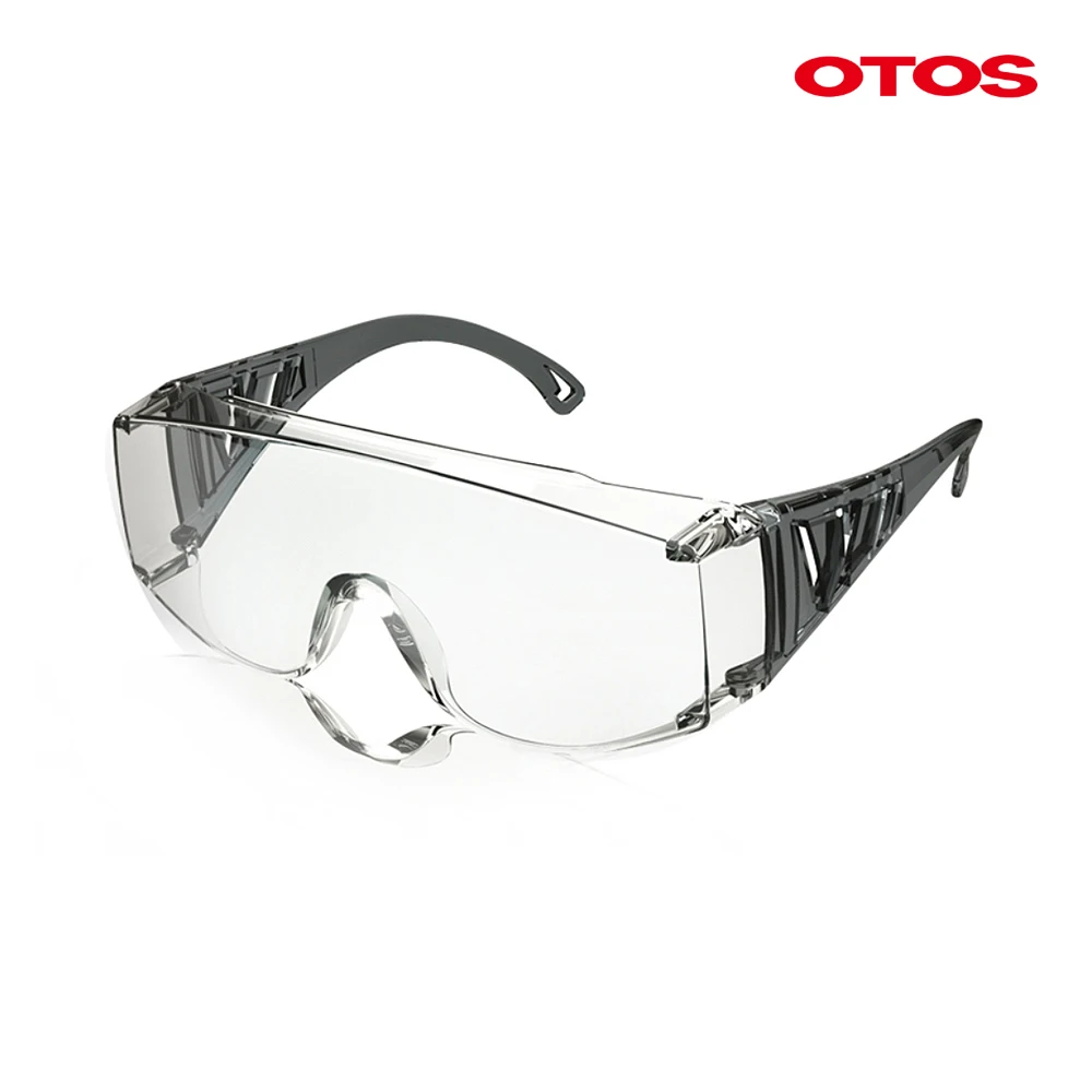 OTOS B-624AF Schutzbrille, staubdicht, winddicht, beschlagfrei, Schutzbrille für Labor, Löten, Schneiden, Augenschutz, klare Arbeitsbrille