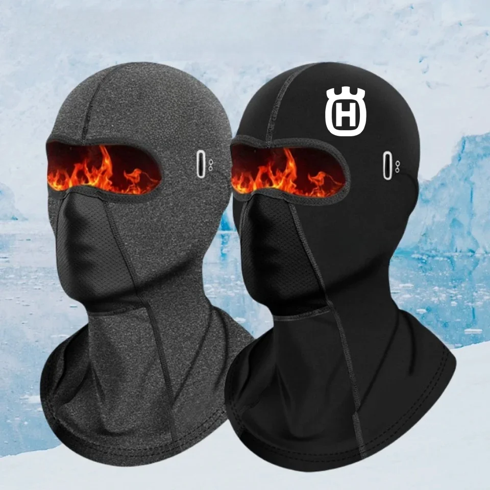 AliExpress UK DragonflyMoto For Husqvarna Svartpilen Winter Warm Cycling Cap for Men Motorcycle Balaclava Windproof Sports Scarf Velvet Bike Face Cover