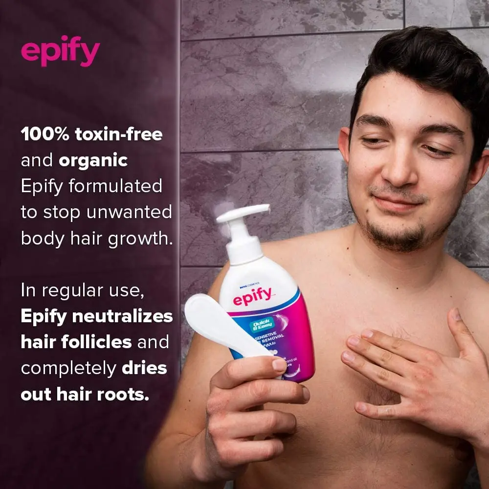 Epify Hair Removal Cream, 8.45 Fl Oz