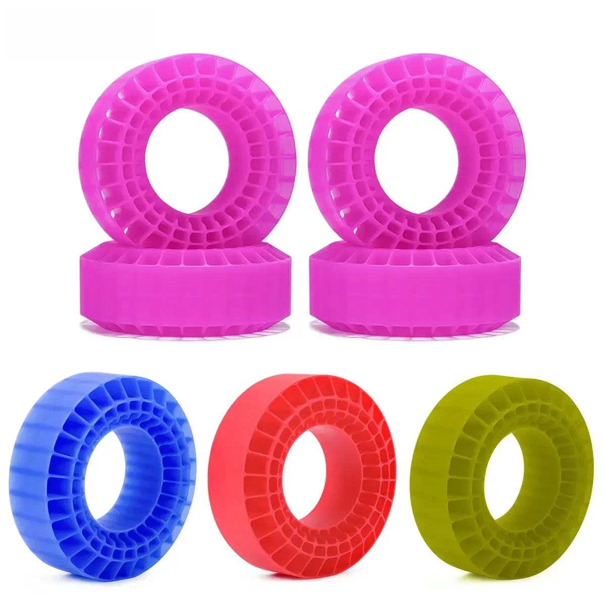 1.9 Insert en gel de pton souple pour pneus 108x42mm pour 1/10 RC inoler Rigs TRtage SCX10 III CJ-7 Capra BRX01 TF2 SEN8