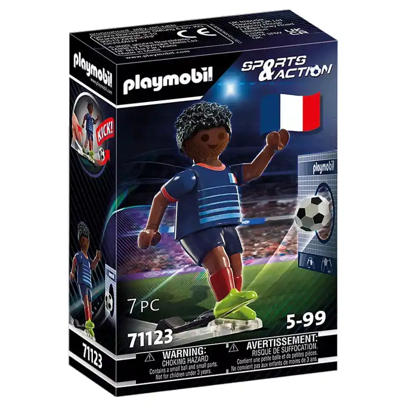 Playmobil Football Player - France A, 71123, original, toys, boys, girls, gifts, collector, figures, dolls, store, with box, new, man, woman, officially licensed