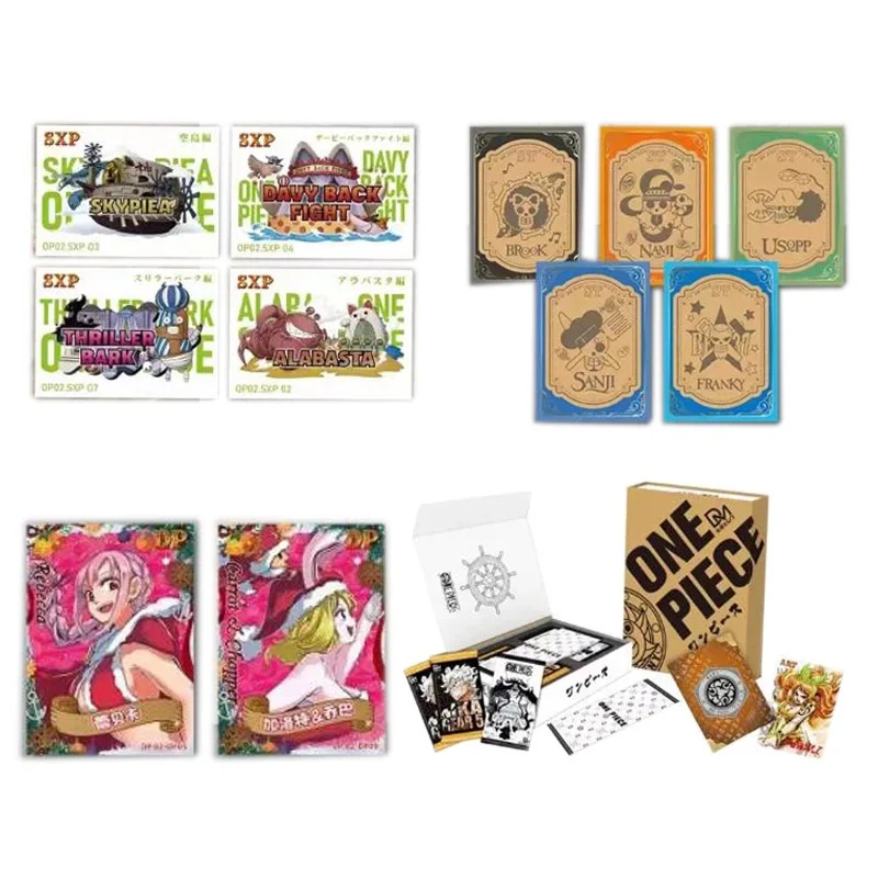 

One Piece Collection Cards Luffy 26th Gift Box Gifts For Birthday Children Boardgame Trading Cards