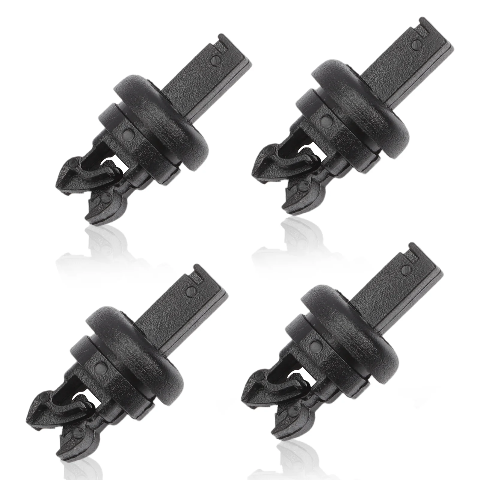 For Renault Set of 4 Mounting Clips for Rear Shelf 8200675047 for Clio Megane Plastic Mounting Clips for 7705099001 1606854680