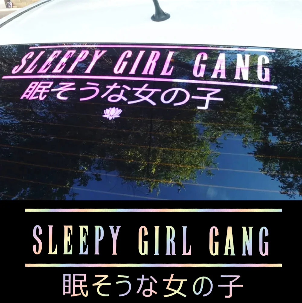 Jdm Auto Aufkleber japanische Kanji Vinyl Aufkleber für Auto Heckscheibe Windschutz scheibe Stoßstange wasserdicht Auto Außen dekor Zubehör