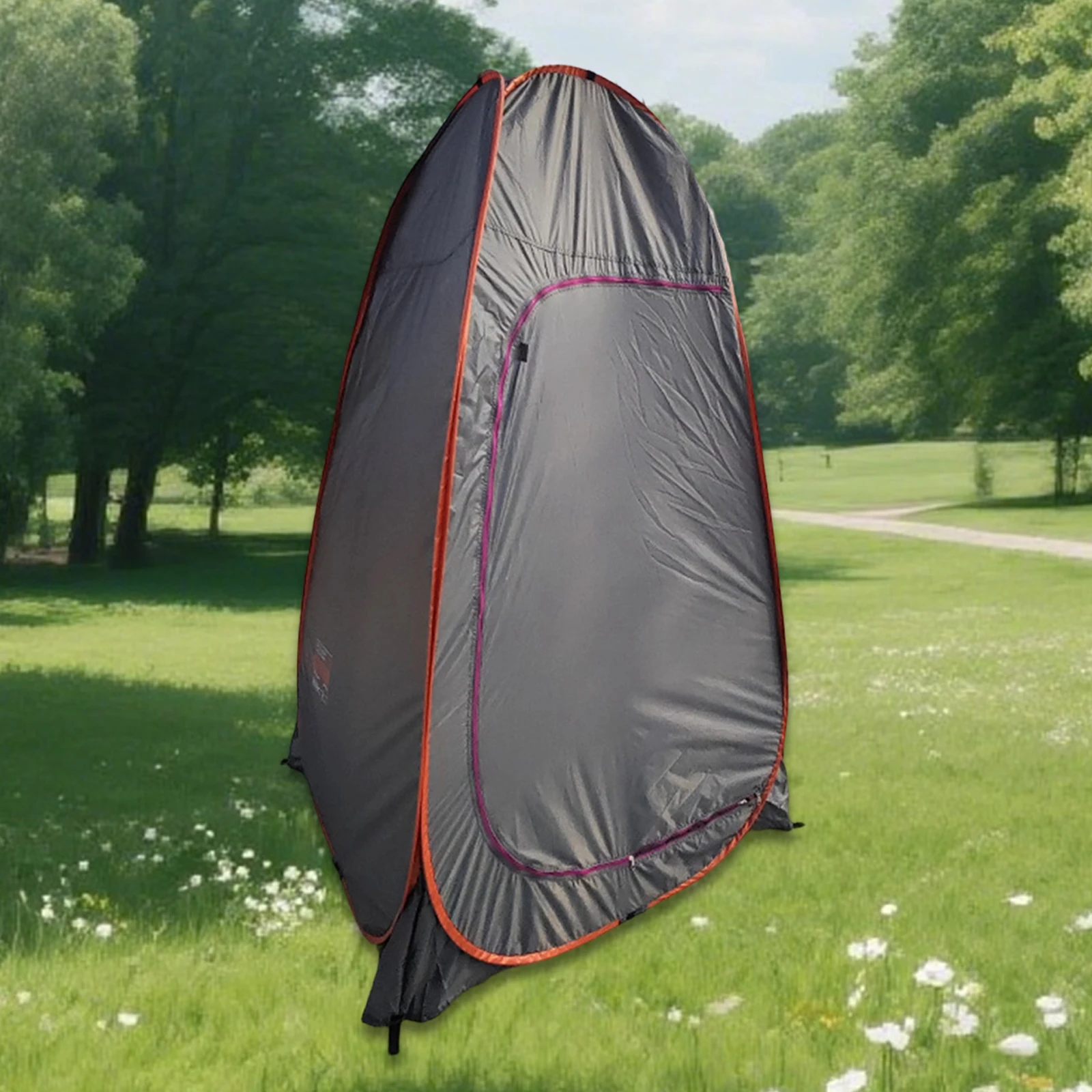Camping Shower Tent Car Side Bath Tent Toilet with Door Portable Dressing Room Privacy Shelter for Truck RV Car Restroom Outdoor